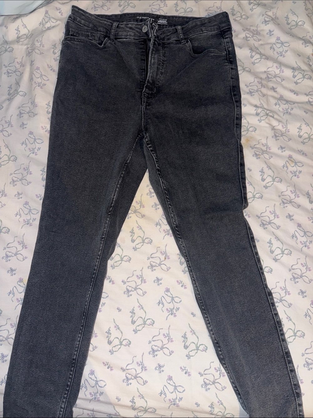 Old Navy Black High-Rise Skinny Jeans